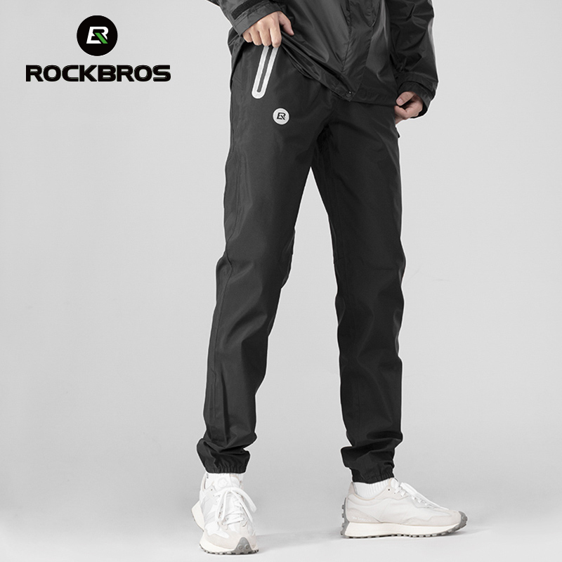 Cycling Commuter Trousers - Rockbros防水ハイキングパンツ通気性サイクリングパンツアウトドアサマーキャンプクライミングマウンテンバイクレインパンツ