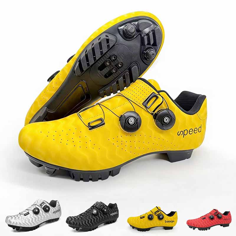 Cycling Commuter Shoes - 男性通気性サイクリングシューズ MTB マウンテンオフロードサイクリングシューズ女性 SPD ペダルサイクリングシューズサイクリング競技用オフロード