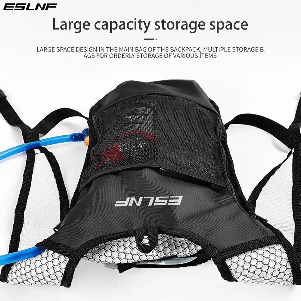 Eslnf-ポータブル防水自転車ウォーターバッグ、バイクバッ - Cycling Commute Backpack のレビューと価格