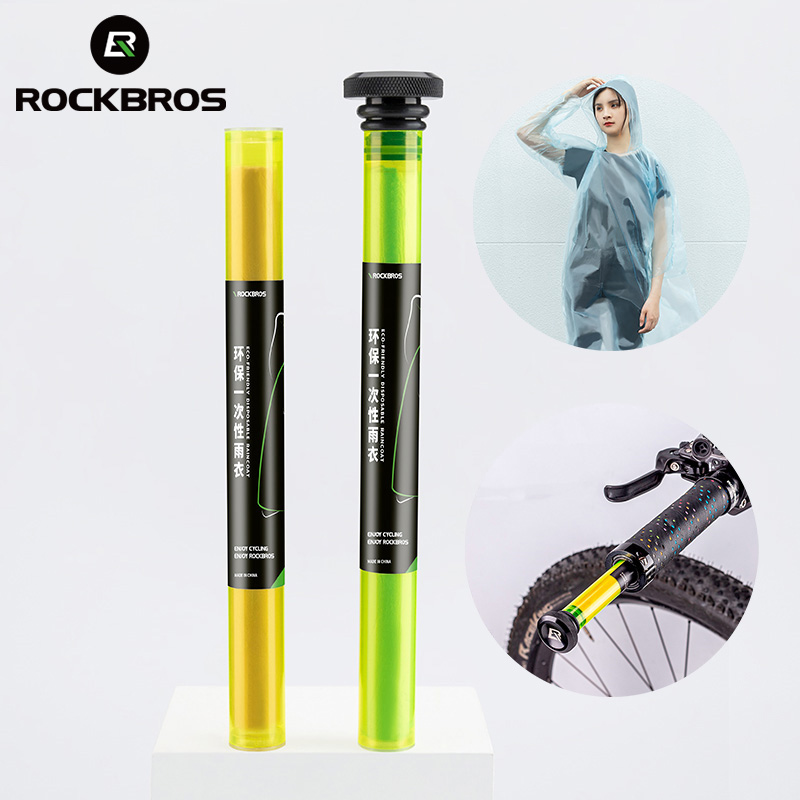 Rockbros-男性と女性のための厚い電気自動車のレインコ - Cycling Rain Jacket Commute のレビューと価格