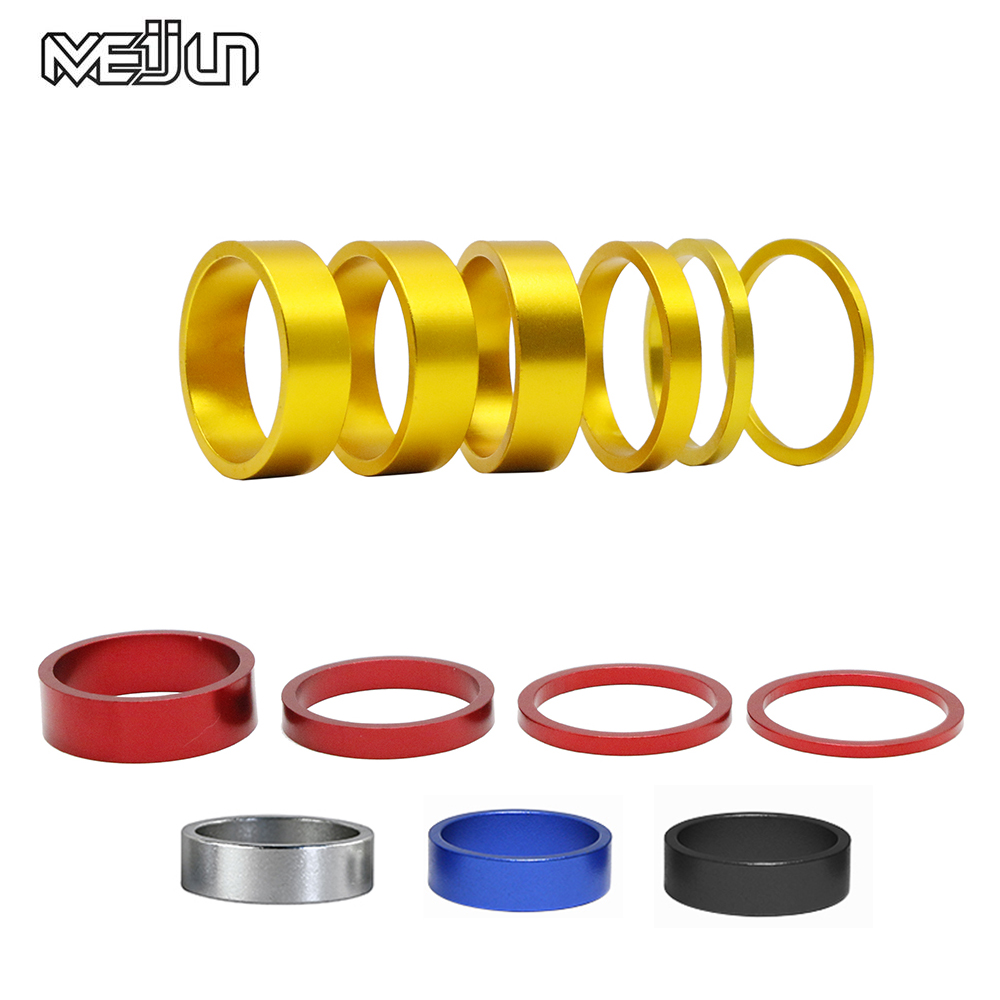 6個/セット 10mm MTB ロードバイク ステム ヘッド - Bell Handlebar Ring のレビューと価格