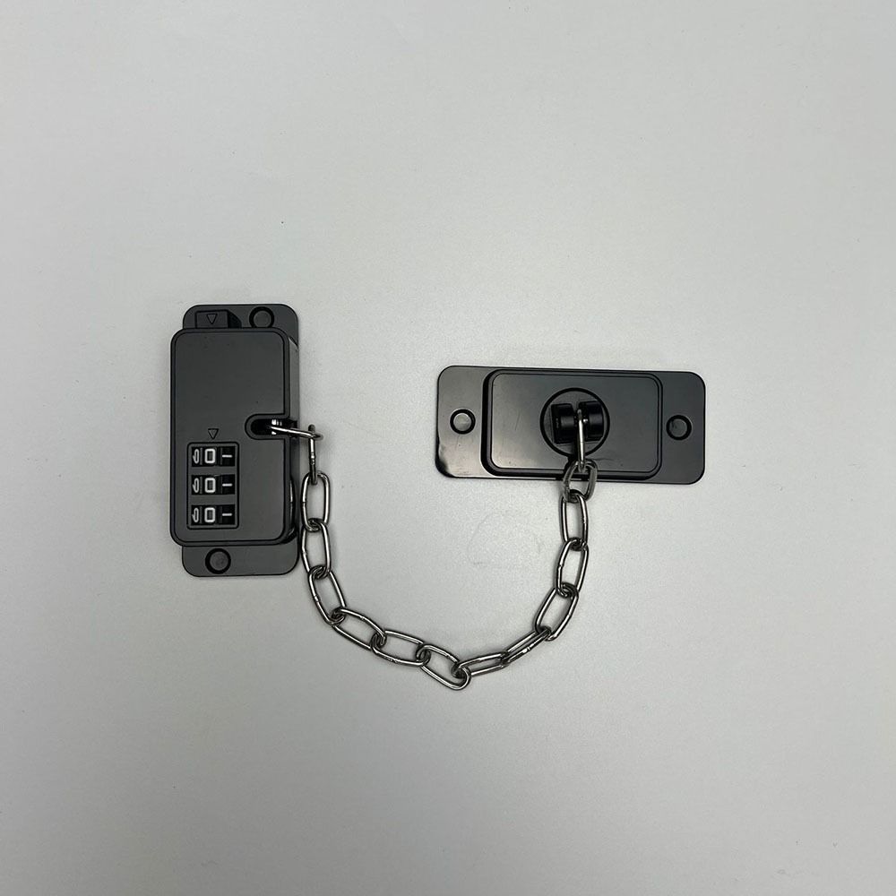 コンビネーションロックチェーン窓制限ロック 穴あけ不要 調整 - Chain Lock Combination のレビューと価格