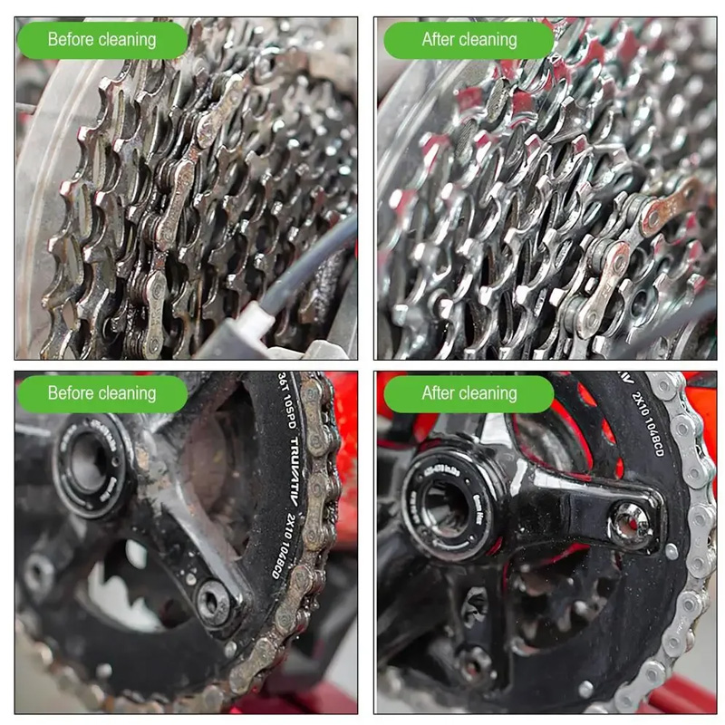 自転車チェーンクリーニング脱脂剤,メンテナンス液スプレー,1 - Grease Waterproof Bike のレビューと価格