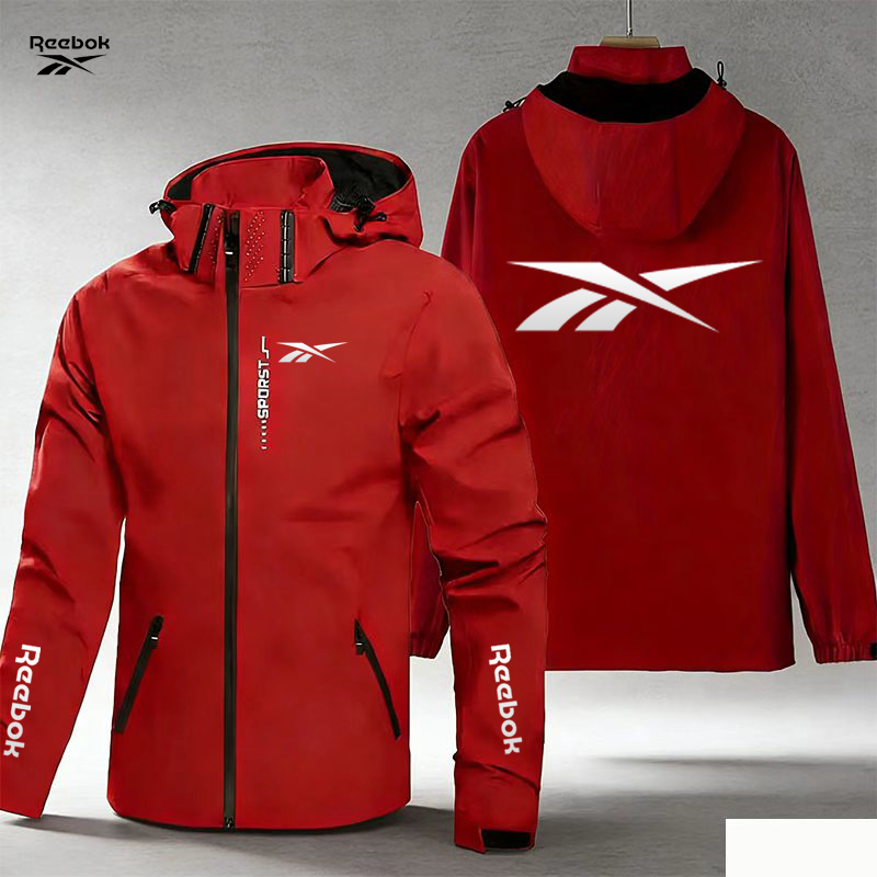 リーボック モーターサイクルジャケット - メンズ フード付 - Cycling Rain Jacket Commute のレビューと価格