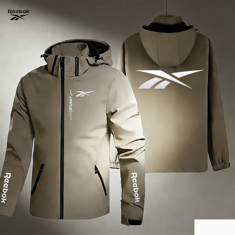 リーボック モーターサイクルジャケット - メンズ フード付 - Cycling Rain Jacket Commute のレビューと価格
