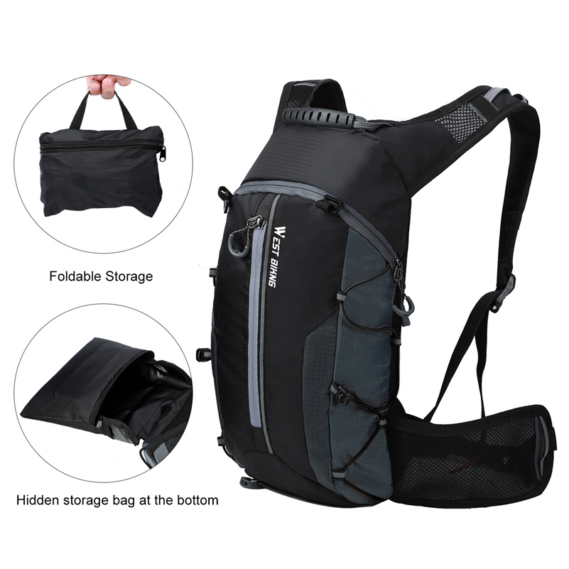 WEST BIKING アウトドア撥水スポーツバッグ サイク - Cycling Commute Backpack のレビューと価格