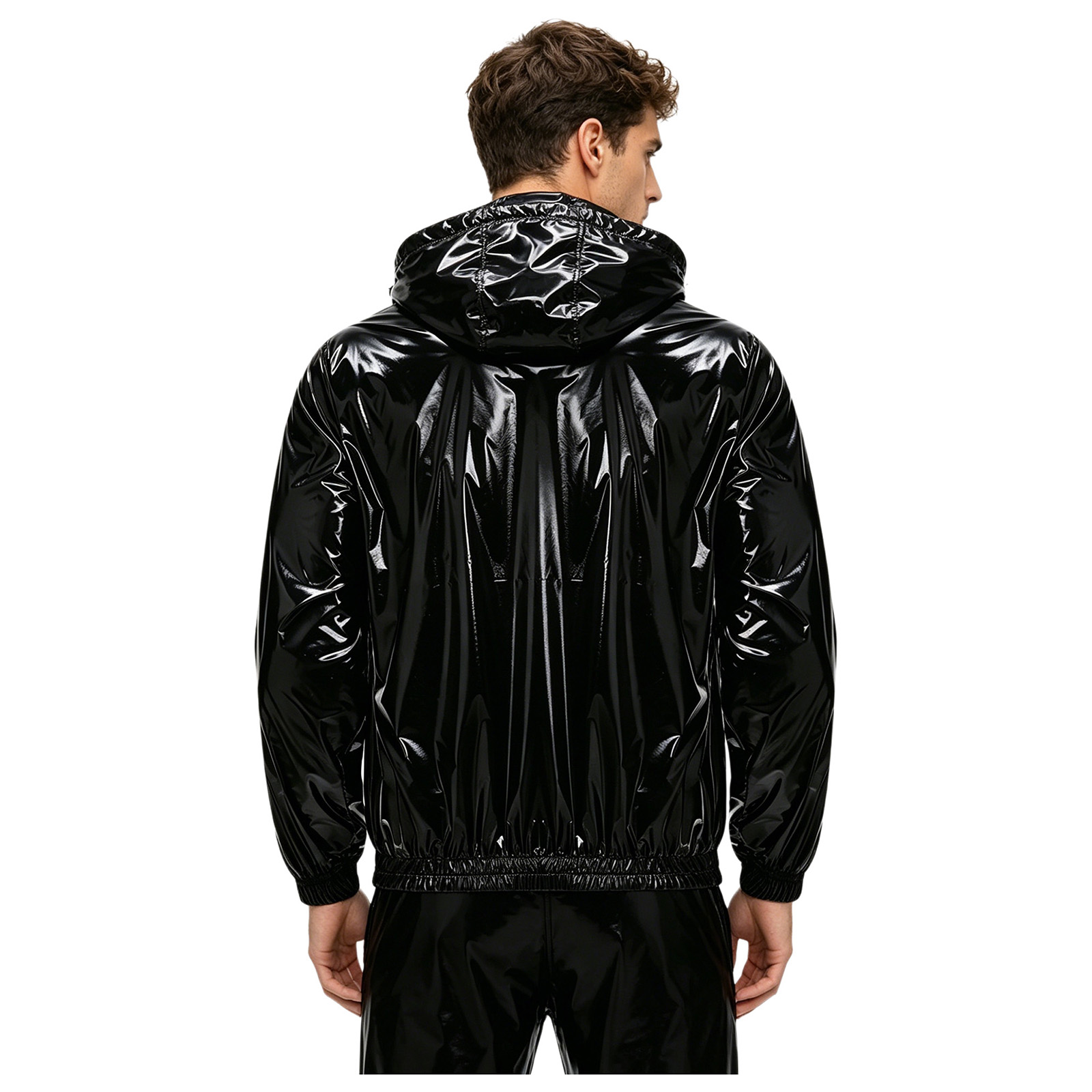 メンズ防水フード付きジャケットトップス通気性レインコート防水 - Cycling Rain Jacket Commute のレビューと価格