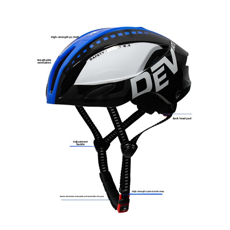 大人用ユニセックスPC自転車ヘルメット、後部パッド、調節可能 - Commuting With Road Bike のレビューと価格
